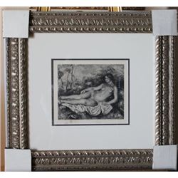 Antique Renoir Original Heliogravure - 1919