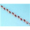 Image 1 : 18K GOLD RUBY AND DIAMOND BRACELET
