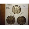 Image 1 : 1920 P/D/S MERCURY DIMES