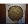 Image 1 : 1923-D PEACE SILVER DOLLAR