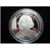 Image 1 : 2000 LIBERIA $20 SILVER PROOF PRESIDENT WASHINGTON