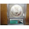 Image 2 : 1997 AMERICAN SILVER EAGLE ICG MS69