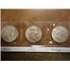 Image 1 : 1962-D,63 & 63-D FRANKLIN HALF DOLLARS