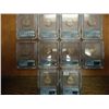 Image 1 : 10 ASSORTED ICG BUFFALO NICKEL SLABS