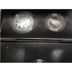 1989 US CONGRESSIONAL 2 COIN PF SET