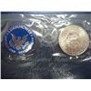 Image 2 : 1972-S IKE SILVER DOLLAR UNC (BLUE PACK)