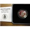 Image 1 : 1988 UNITED KINGDOM SILVER PROOF 1 POUND COIN