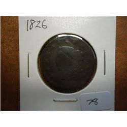 1826 US LARGE CENT