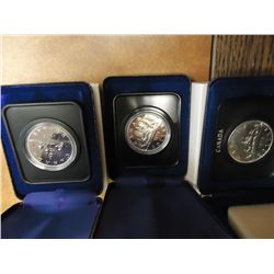 1972,75 & 76 CANADA DOLLARS (PF LIKE)
