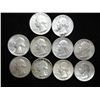 Image 1 : 10 1960'S WASHINGTON SILVER QUARTERS
