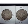 Image 2 : 1907-O & 09-O BARBER HALF DOLLARS BOTH (VG)