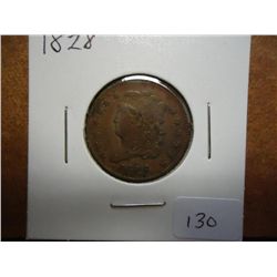 1828 HALF CENT (AU) 13 STARS