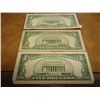 Image 2 : 1934-C,53 & 63 US $5 BILLS 2-SILVER CERTIFICATES
