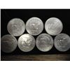 Image 2 : 7 ASSORTED IKE DOLLARS