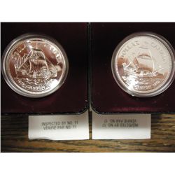 2-1979 CANADA GRIFFON $'S PF .75 OZ. ASW