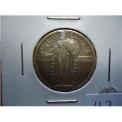 1924-D STANDING LIBERTY QUARTER (EXTRA FINE)