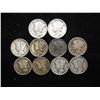 Image 1 : 10 ASSORTED MERCURY DIMES