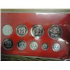 Image 2 : 1981 JAMAICA BRILLIANT UNC SPECIMEN SET 9 COINS