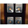 Image 1 : LINCOLN CENT 4 COIN PROOF SET SEE DESCRIPTION
