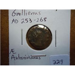 ANCIENT COIN 253-268AD GALLIENUS