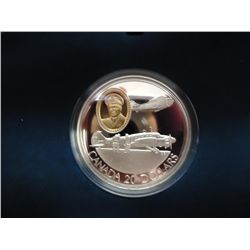 1990 CANADA $20 ANSON & HARVARD SILVER PF COIN