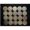 Image 1 : 20 ASSORTED 1900'S INDIAN HEAD CENTS