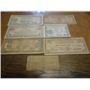 Image 1 : 7 PIECES OF WWII PHILIPINNES GUERILLA CURRENCY