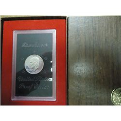 1972-S IKE SILVER DOLLAR PROOF (BROWN PACK)