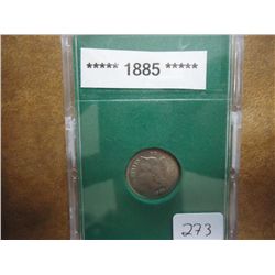 1885 THREE CENT PIECE (NICKEL) PROBABLE FAKE