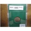 Image 1 : 1885 THREE CENT PIECE (NICKEL) PROBABLE FAKE