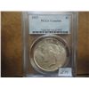 Image 1 : 1923 PEACE SILVER DOLLAR PCGS GENUINE