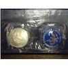 Image 2 : 1971-S IKE SILVER DOLLAR (UNC) (BLUE PACK)