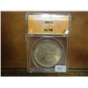 1890 MORGAN SILVER DOLLAR ANACS AU58