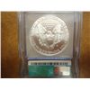 Image 2 : 1995 AMERICAN SILVER EAGLE ICG MS69