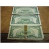 Image 2 : 1934-C,53 & 63 US $5 BILLS 2 SILVER CERTIFICATES &