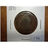 Image 1 : 1801 US LARGE CENT (FINE) SOME SCRATCHES