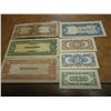 Image 2 : 7 PIECES OF WWII JAPANESE INVASION CURRENCY