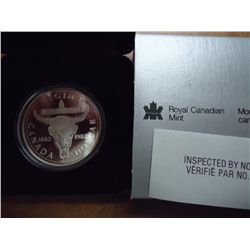 1982 CANADA REGINA DOLLAR PF .3750 OZ. ASW