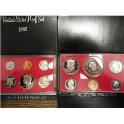 1979 & 82 US PROOF SETS (WITH BOXES)