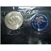 1973-S IKE SILVER DOLLAR (UNC) (BLUE PACK)