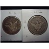 Image 2 : 1912-D & 15-D BARBER HALF DOLLARS BOTH VERY GOODS