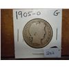 Image 1 : 1905-O BARBER HALF DOLLAR