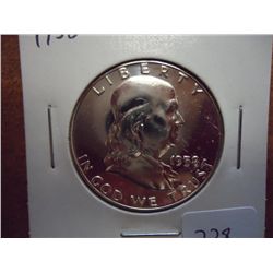 1958 FRANKLIN HALF DOLLAR GEM PROOF