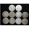 Image 1 : 10 ASSORTED SEATED LIBERTY DIMES