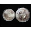 Image 2 : CANADA 1975 $5 & 73 $10 OLYMPICS SILVER (PF LIKE)