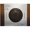 Image 1 : 1829 (LARGE LETTER) US LARGE CENT (VERY GOOD)