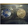 Image 2 : 1972 IKE SILVER DOLLAR (UNC) (BLUE PACK)