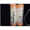 Image 1 : ROLLS OF 2000-P/D VIRGINIA QUARTERS (UNC)