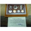 Image 1 : 1975 COOK ISLANDS 7 PIECE PROOF SET