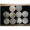 Image 2 : 10 MEXICIAN SILVER PESOS .5140 OZ. ASW TOTAL